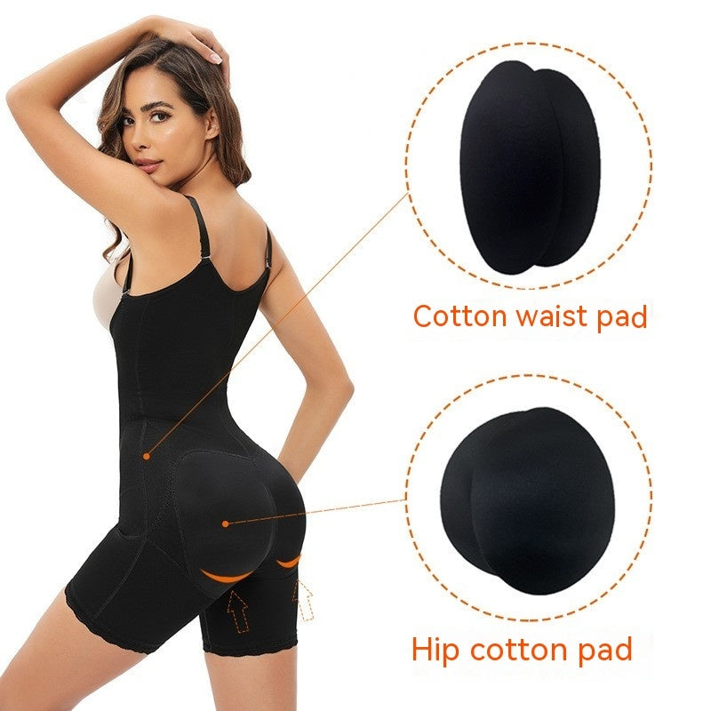 Belly Contracting Hip Lift Body Shaping One-Piece Corset – Seamless & Adjustable