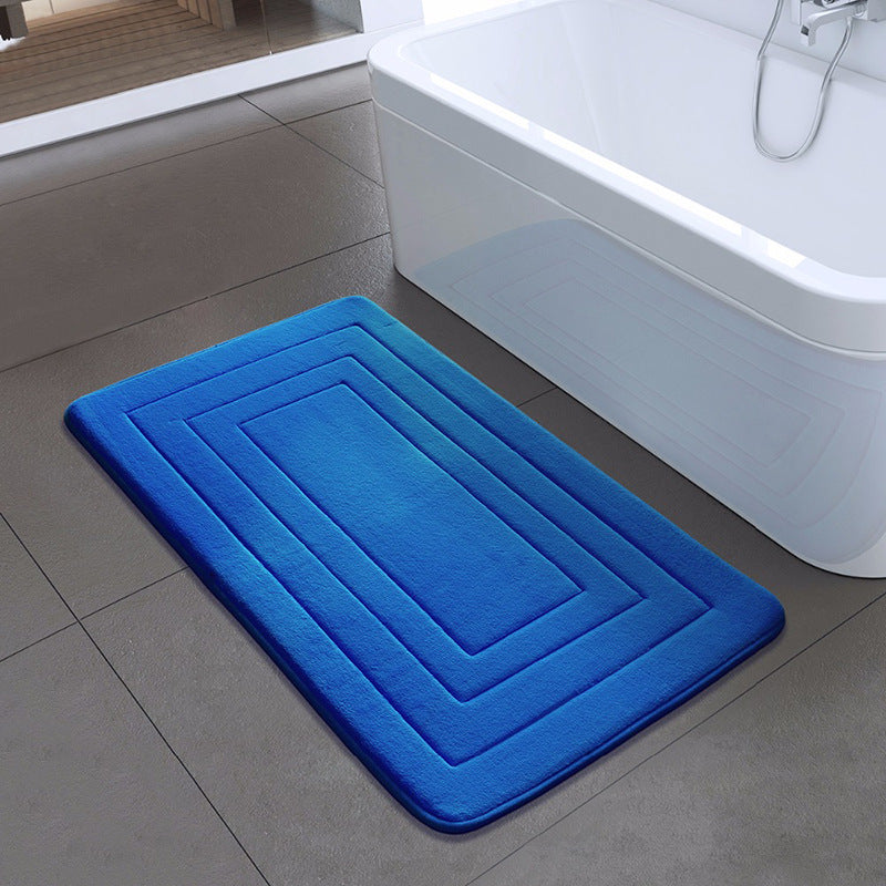 Thickened Memory Shape Sponge Floor Mat Door Mat