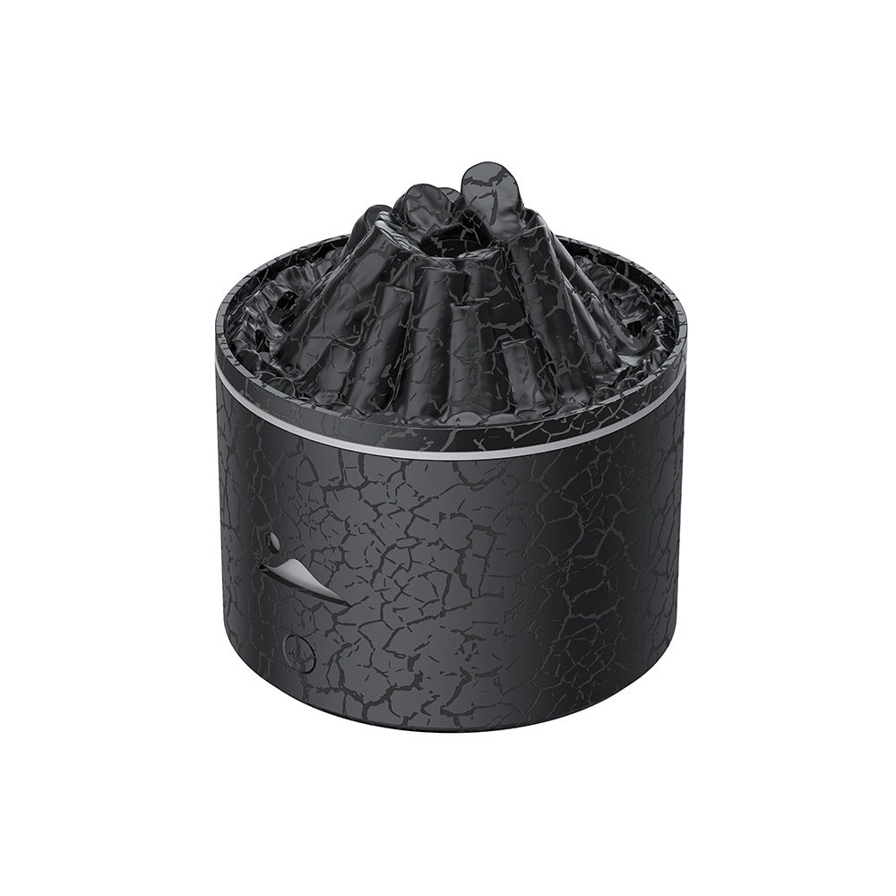 Creative New Lava Fire Charcoal Aroma Diffuser USB Plug-in Desktop