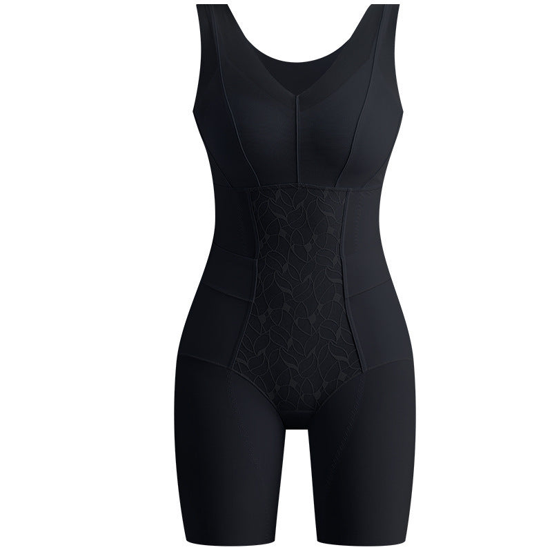 Ultra-Thin Sleeveless Shapewear Bodysuit – Belly Control, Hip Lift & Waist Sculpt | S–3XL | Black, Orange, Skin
