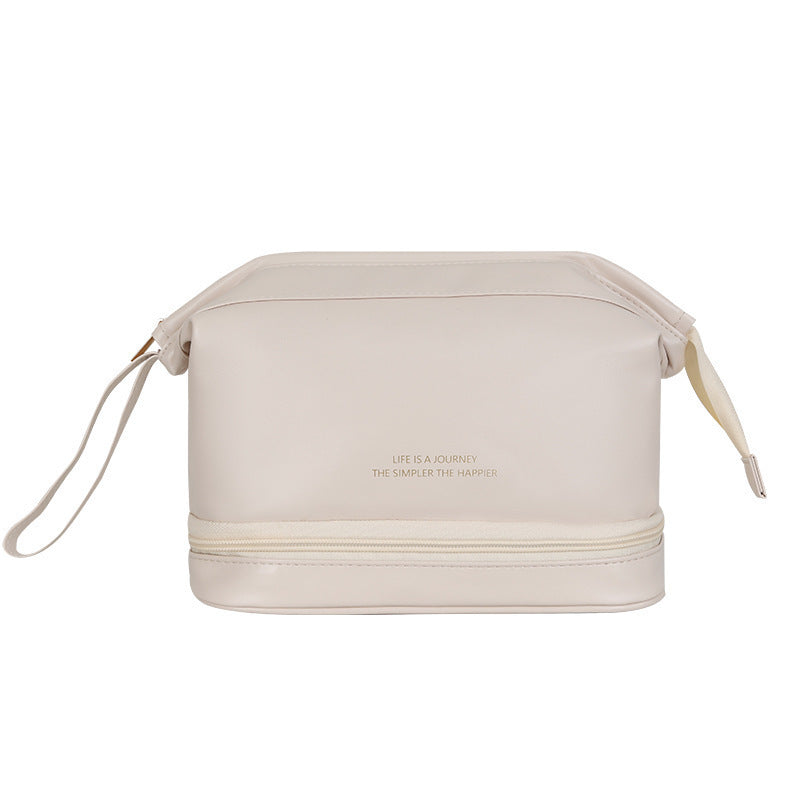 Large Capacity Travel Cosmetic Bag - Women's Multifunction Toiletries Organizer and Makeup Case
