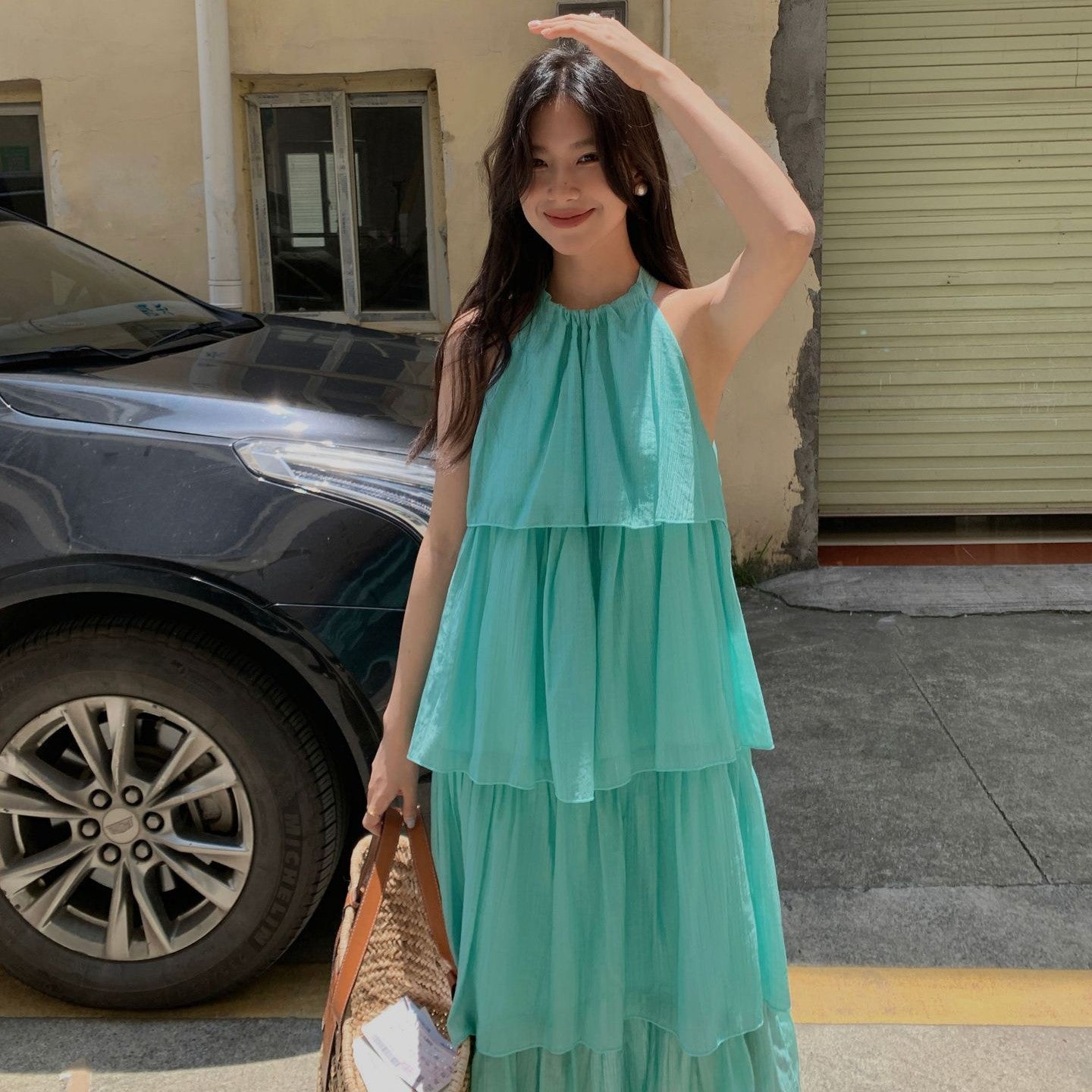 Summer Chiffon Women's Korean-style Sweet Dress