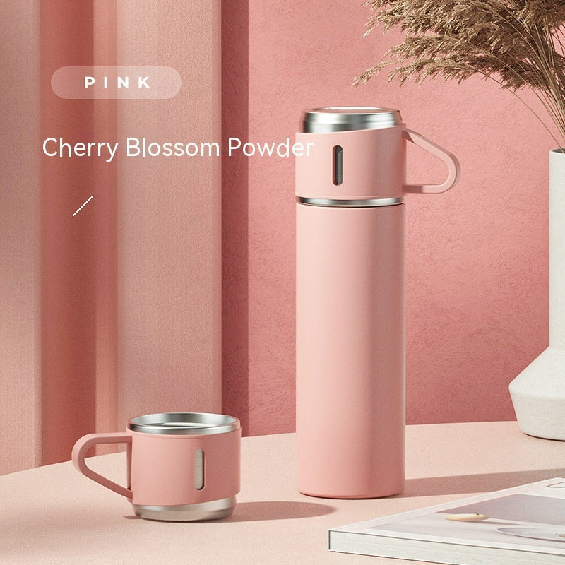 AutoPure 500ml Stainless Steel Vacuum Cup - Premium Business Travel Companion