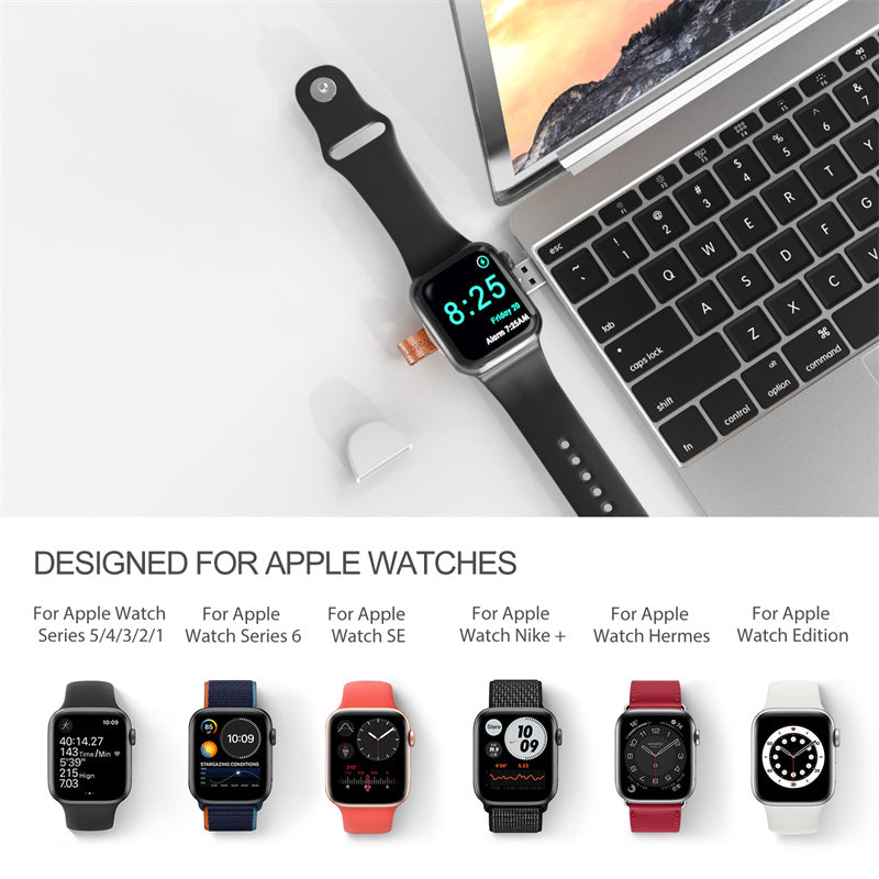 Wireless Charger For IWatch Accessories Portable USB Charging Dock Station Apple Watch Charger
