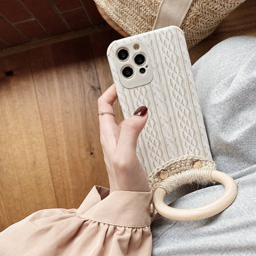 Silicone Phone Case Female Bracelet Pendant
