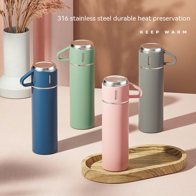 AutoPure 500ml Stainless Steel Vacuum Cup - Premium Business Travel Companion