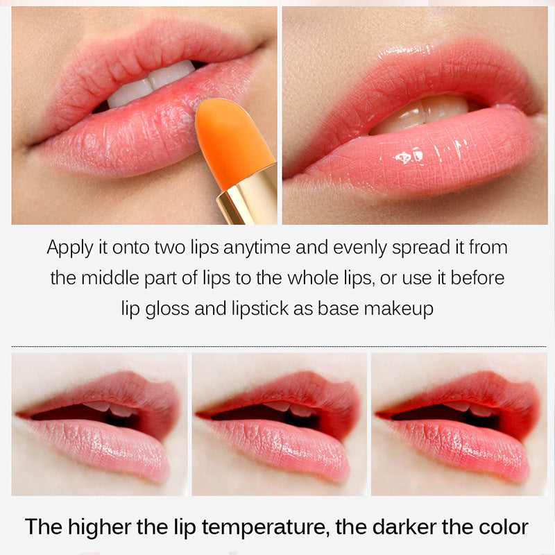 Honey Color Lipstick Moisturizing  Transparent Color Lipstick