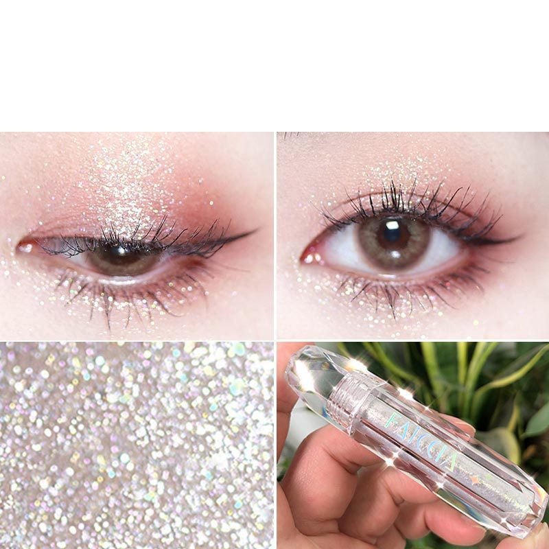 Glitter Eyeshadow with Diamond Pearl Finish – 7 Stunning Shades for Radiant, Long-Lasting Eye Makeup