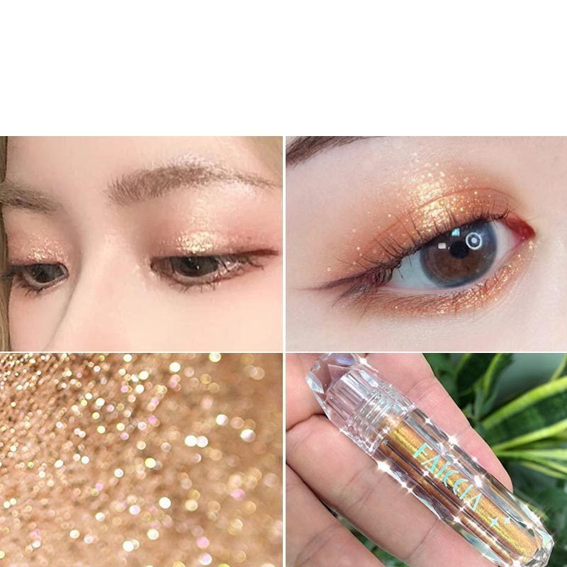 Glitter Eyeshadow with Diamond Pearl Finish – 7 Stunning Shades for Radiant, Long-Lasting Eye Makeup