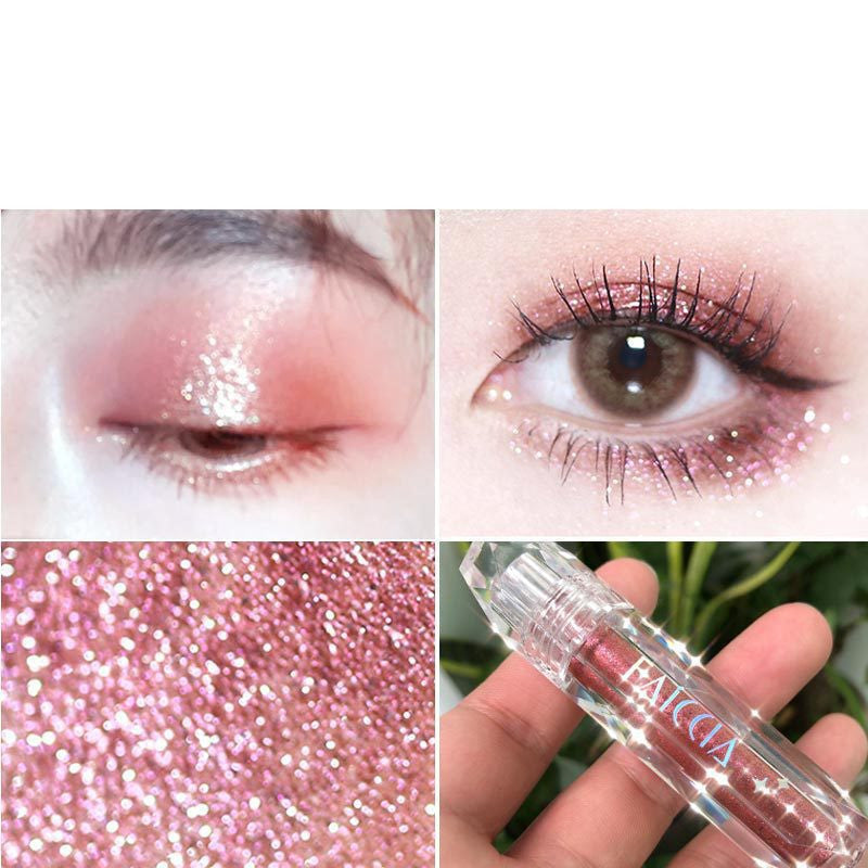 Glitter Eyeshadow with Diamond Pearl Finish – 7 Stunning Shades for Radiant, Long-Lasting Eye Makeup