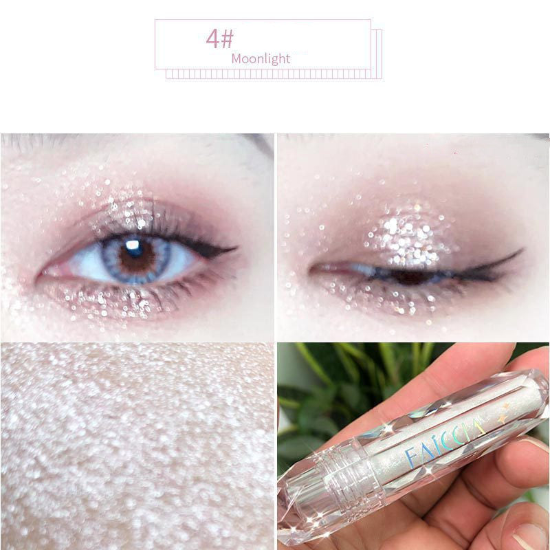 Glitter Eyeshadow with Diamond Pearl Finish – 7 Stunning Shades for Radiant, Long-Lasting Eye Makeup