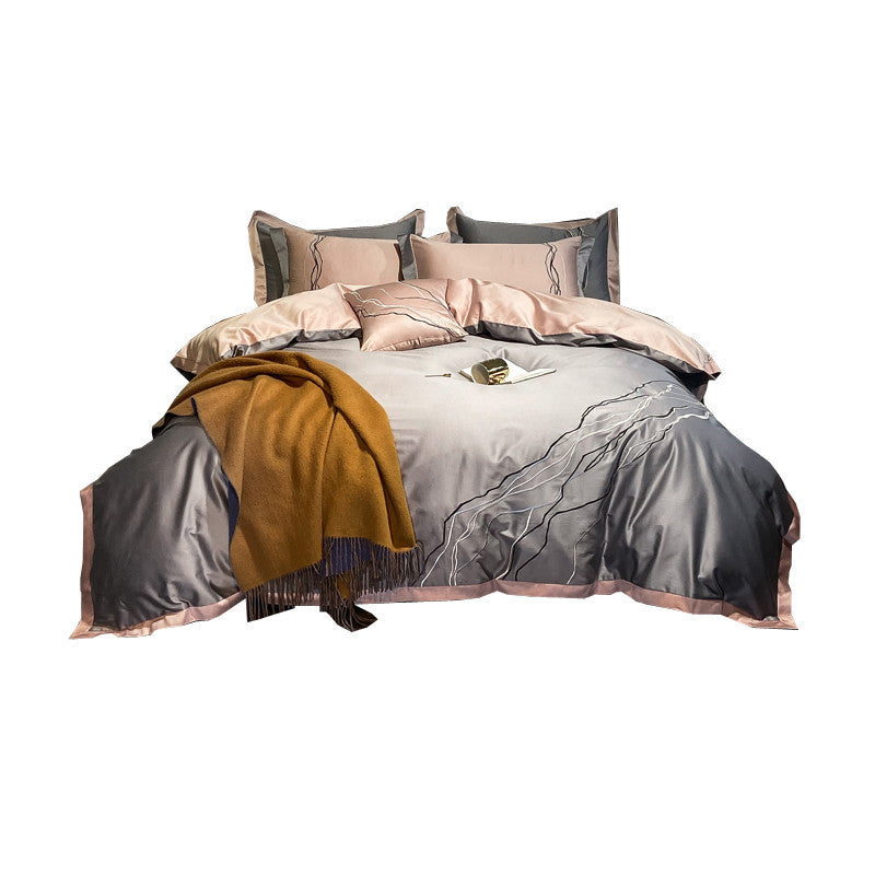 Four-Piece Cotton Bed Set