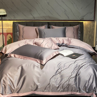 Four-Piece Cotton Bed Set