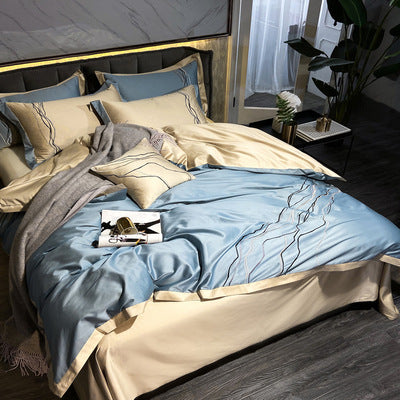 Four-Piece Cotton Bed Set