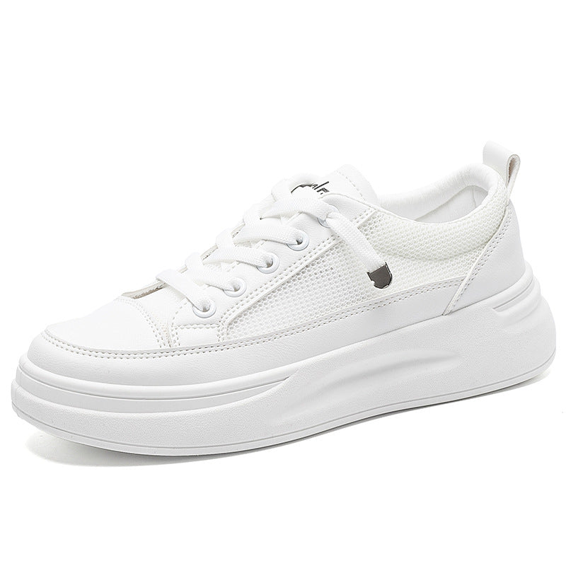 White Shoes Women's Shoes Summer Breathable Sneakers