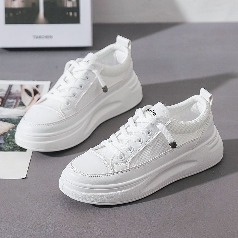 White Shoes Women's Shoes Summer Breathable Sneakers