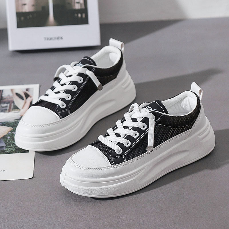 White Shoes Women's Shoes Summer Breathable Sneakers