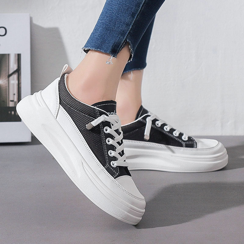 White Shoes Women's Shoes Summer Breathable Sneakers