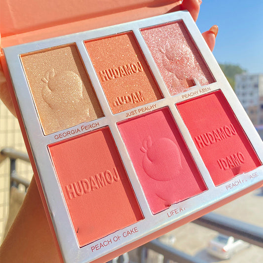 Multi-Functional Face Brightening Glitter Pearlescent Eyeshadow - HUDAMOJI
