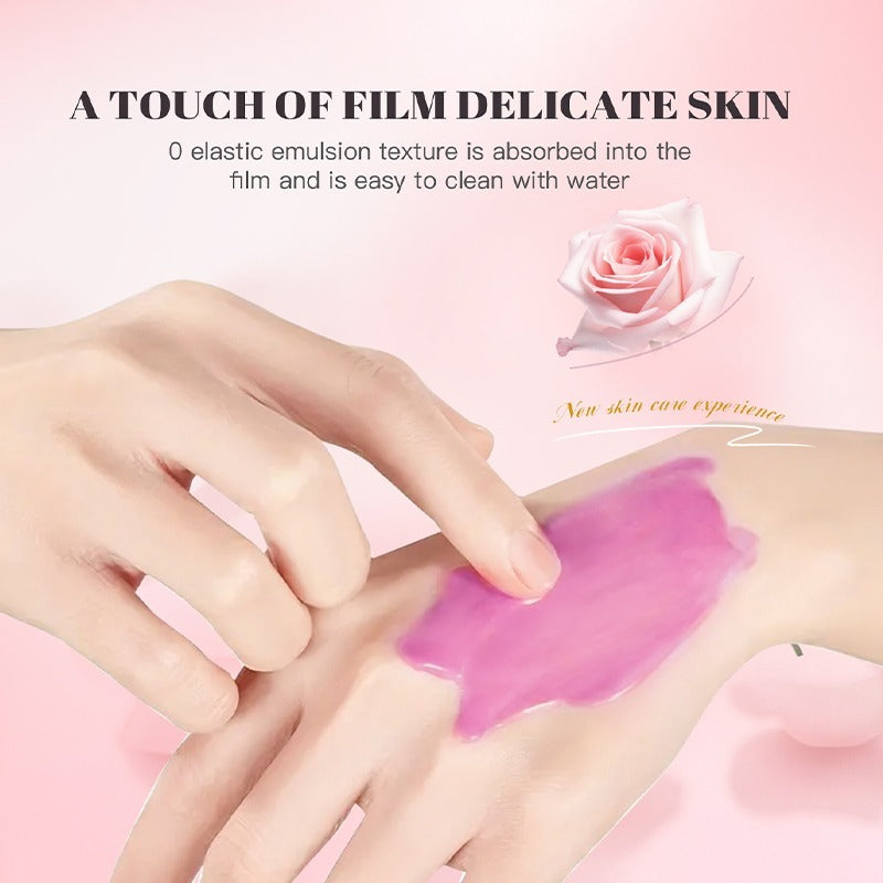 Rose Collagen Mask - Savior Of Beautiful Skin, Rose Collagen Mask, Suitable For All Skin Types, Firm And Bright