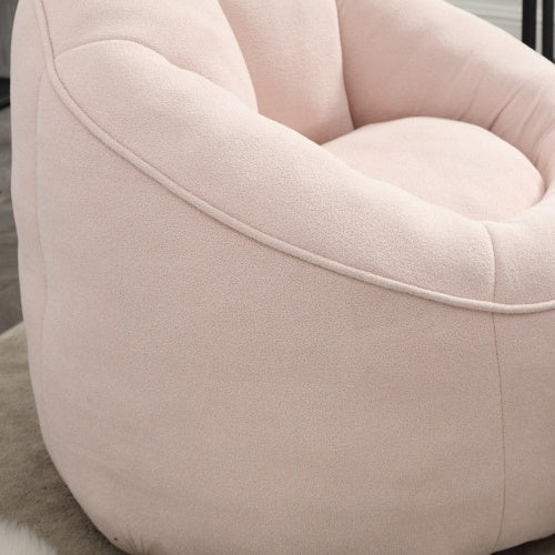 Bedding Bean Bag Sofa Chair High Pressure Foam Bean Bag Chair Material With Padded Foam Padding Compressed Bean Bag With Footrest