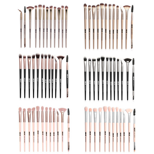 Precision Beauty: 12 High-Quality Makeup Brush Set