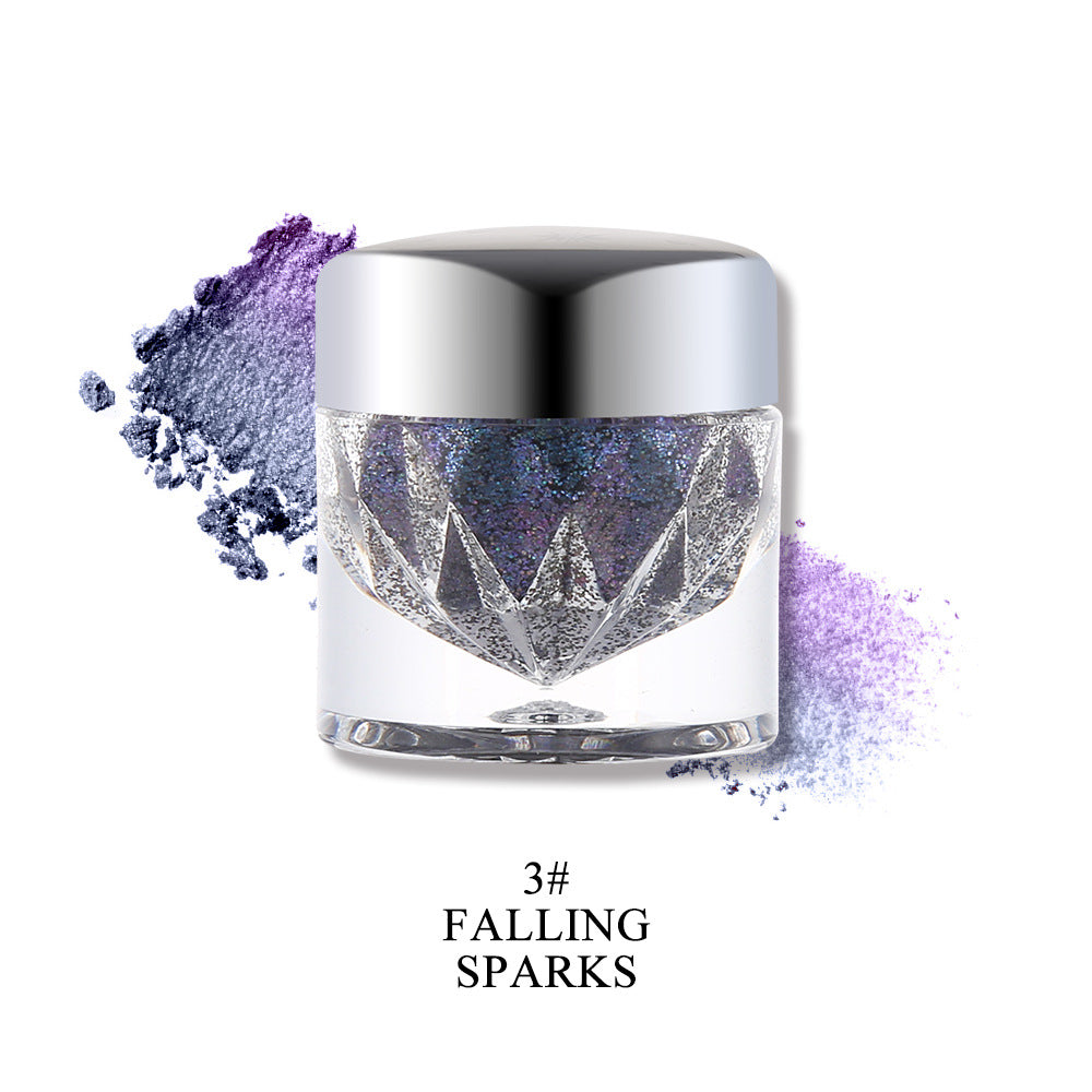 Metal pearl glitter eyeshadow powder