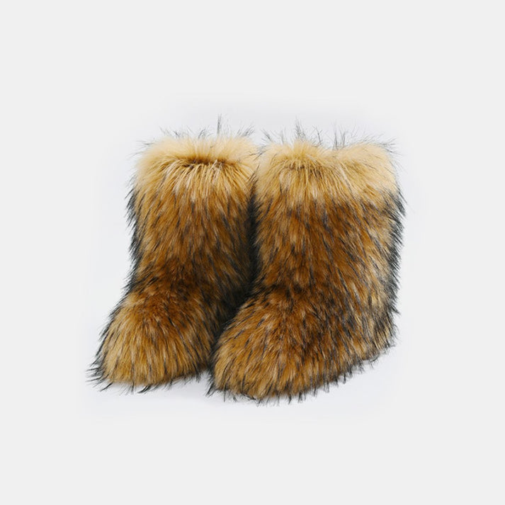 Thermal Fuzzy Platform Boots main image 1