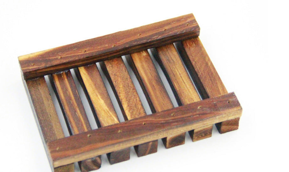 New retro soap box, wooden charcoal soap box, soap box