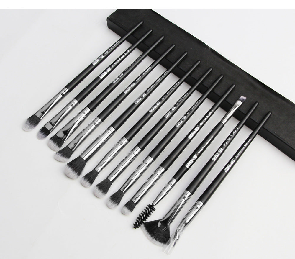 Precision Beauty: 12 High-Quality Makeup Brush Set