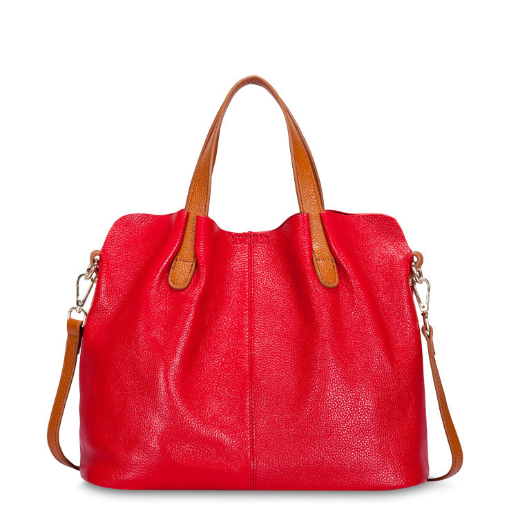 Soft Leatherette Women’s Tote Bag – Stylish and Versatile Mother Bag