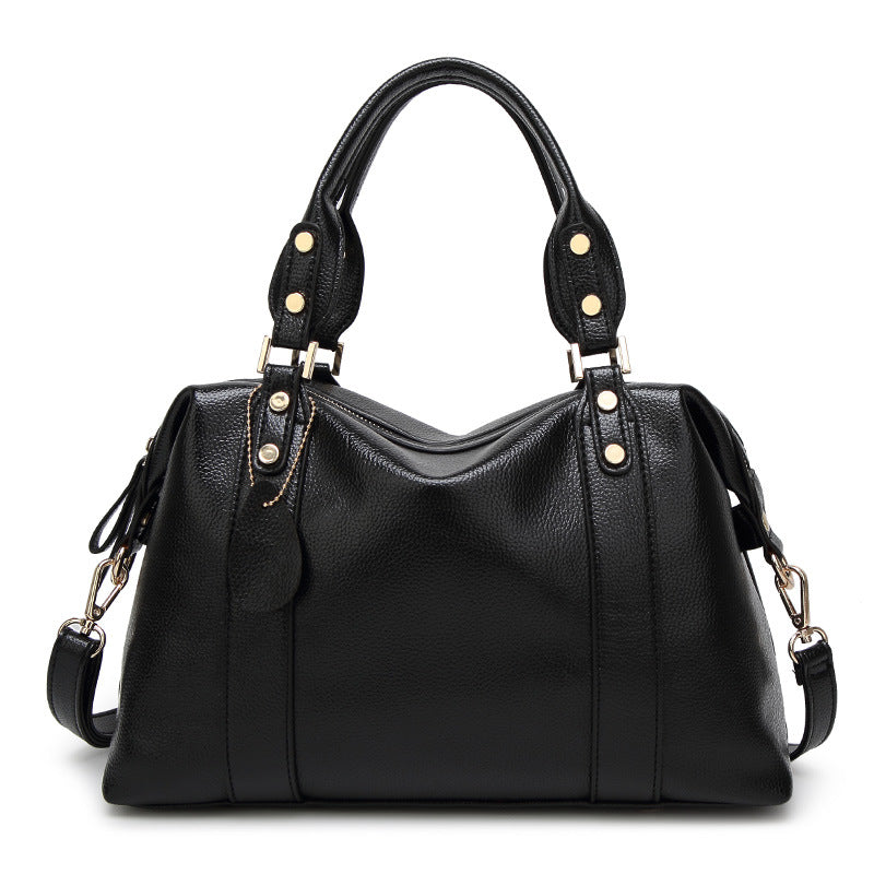 Fashionable Lychee Pattern Shoulder Bag: Elevate Your Style