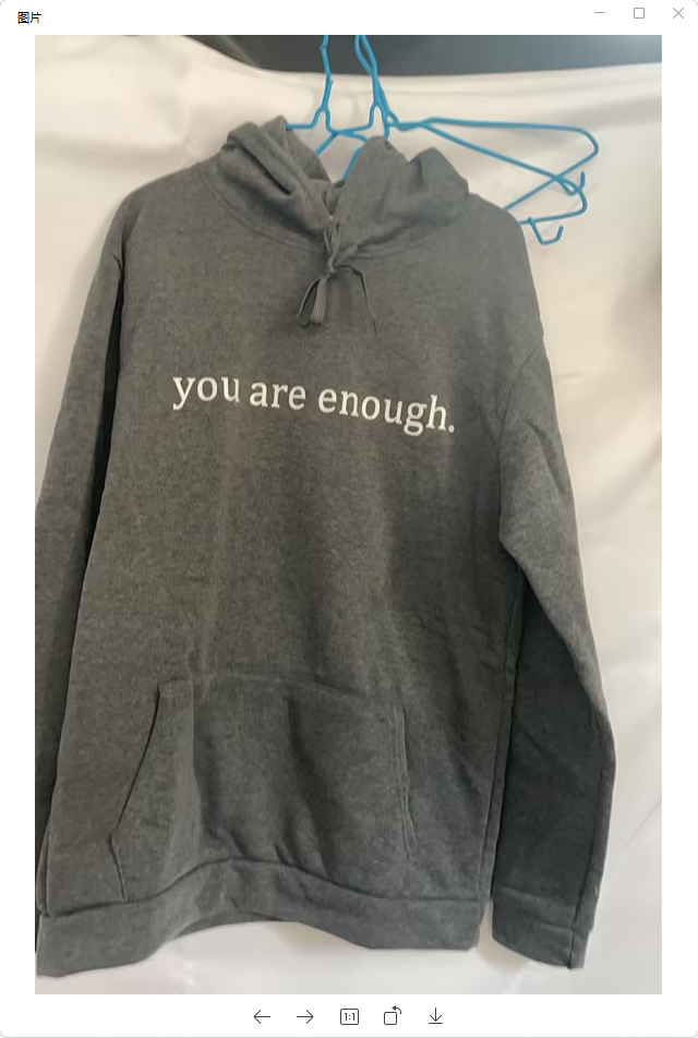 Women's Fashion Plush Letter Printed Kangaroo Pocket Drawstring Hoodie with Encouraging Message