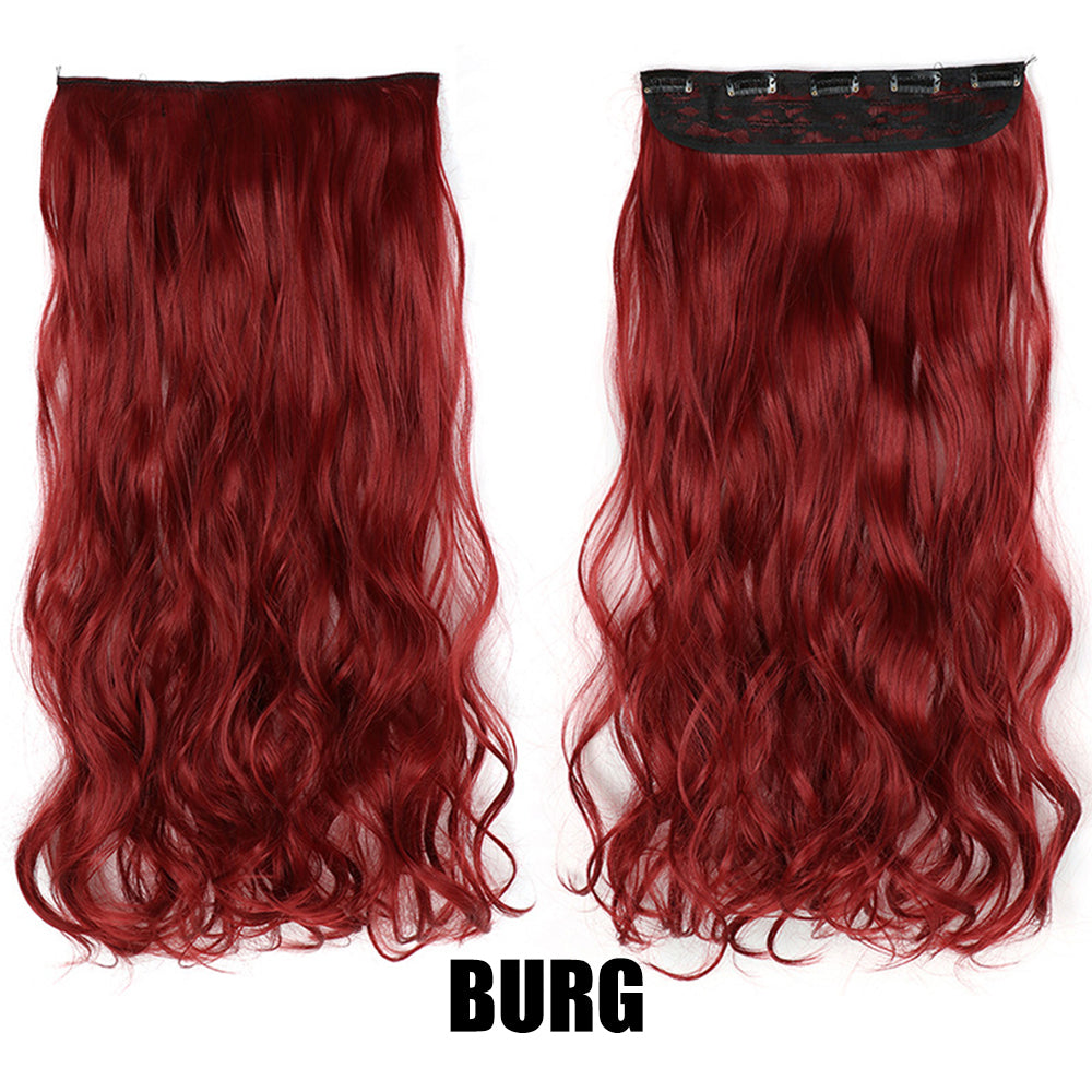 Women's Big Wavy Long Curly Hair Extensions Are Naturally Fluffy And No Trace