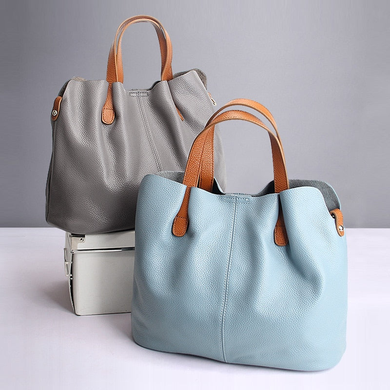 Soft Leatherette Women’s Tote Bag – Stylish and Versatile Mother Bag