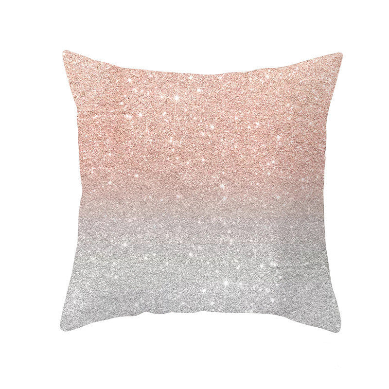 Gold Peach Skin Pillowcase Rose Gold Decoration