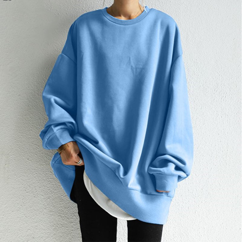 Women's Pullover Round Neck Loose Sweater