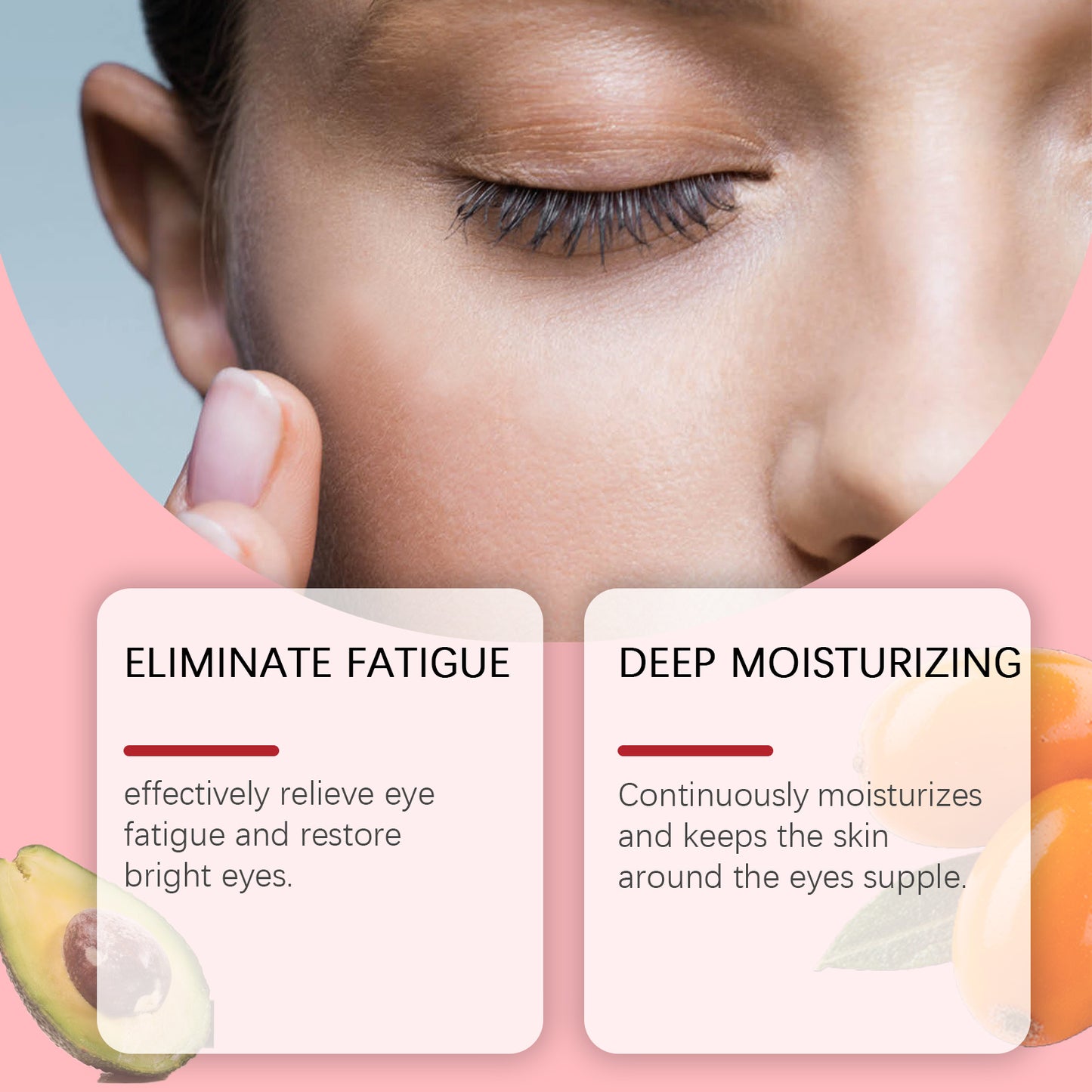 Eye Care Serum, Moisturizes The Eye Area, Reduces Fine Lines, Moisturizes The Skin, And Tightens The Eye Area