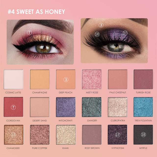 Sweet as Honey Eyeshadow Palette - Honey-Inspired Makeup Collection