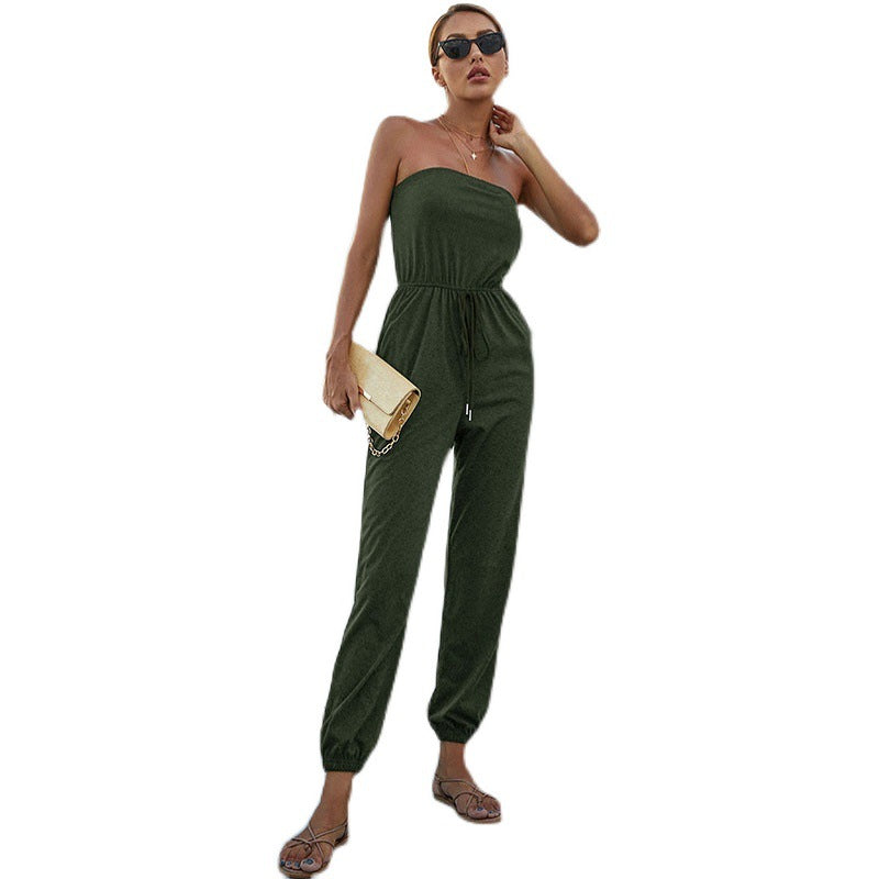 Versatile Commuter Sleeveless Polyester Bodysuit for Women