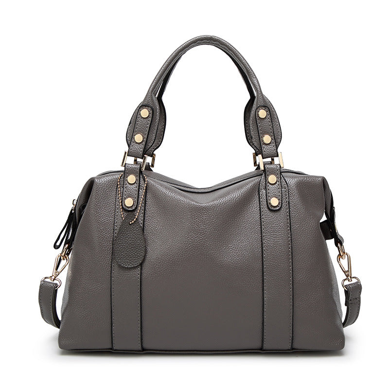 Fashionable Lychee Pattern Shoulder Bag: Elevate Your Style