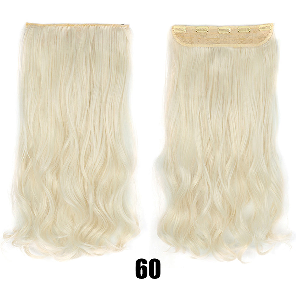 Women's Big Wavy Long Curly Hair Extensions Are Naturally Fluffy And No Trace