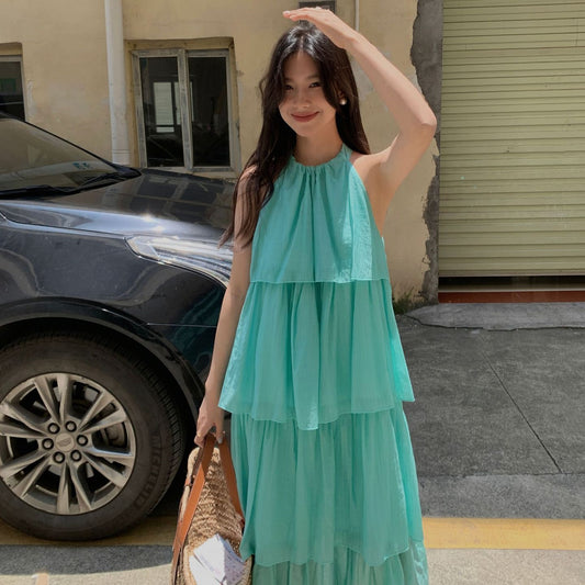 Summer Chiffon Women's Korean-style Sweet Dress