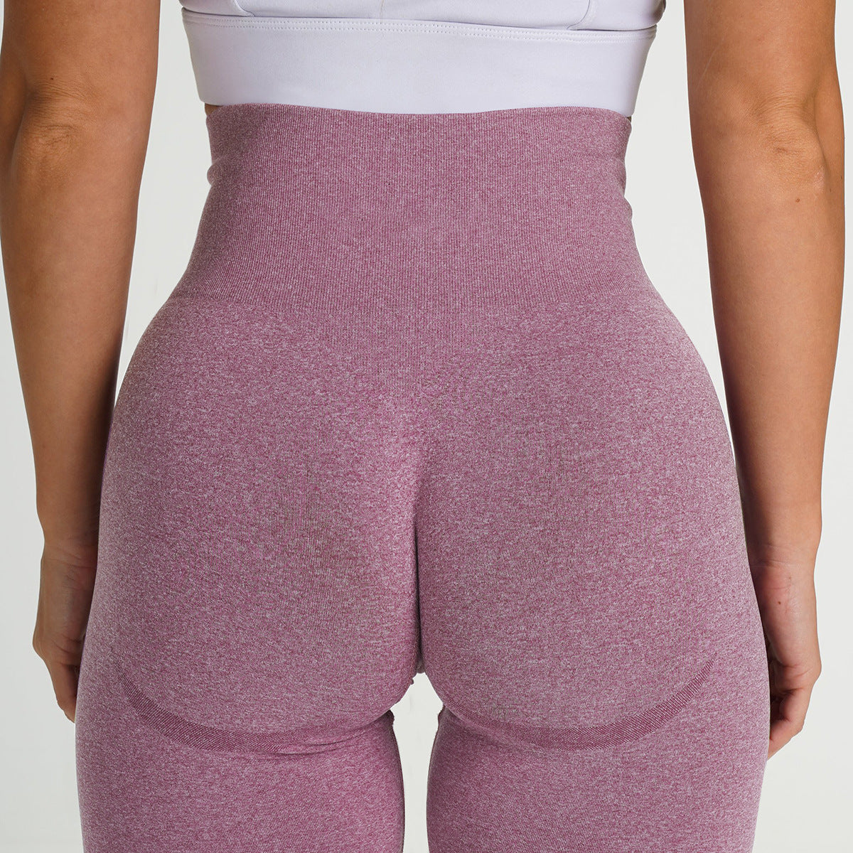 High-waisted Peach Buttock Tight Elastic Buttock Lifting Yoga Pants