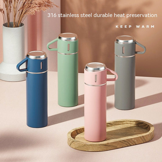 AutoPure 500ml Stainless Steel Vacuum Cup - Premium Business Travel Companion